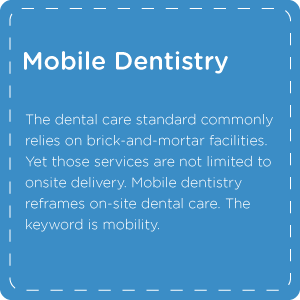Definition of Mobile Dentistry