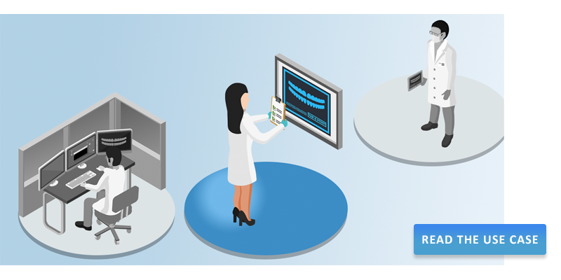 Teledentistry Use Case for Peer to Peer Collaboration