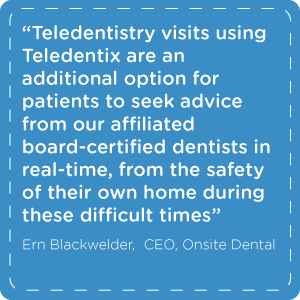 Ern Blackwelder on Teledentistry